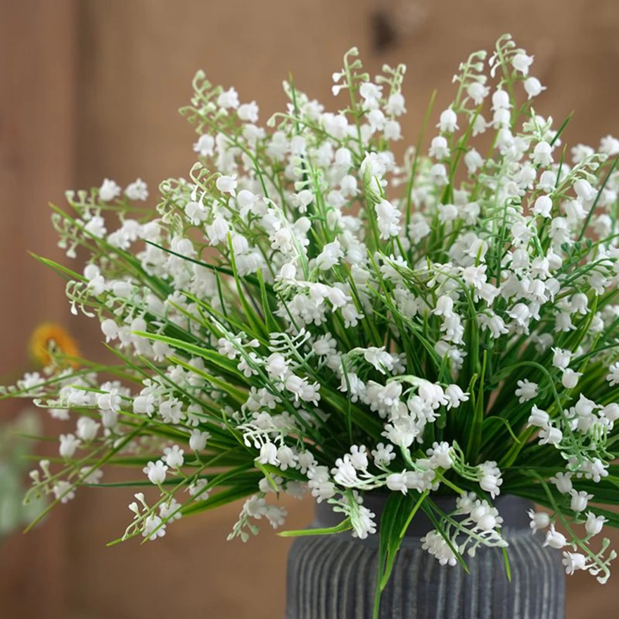 32 cm Künstliche Kunststoff Blume Hause Vase Tisch Outdoor Garten Hochzeit brautstrauß festival Party Diy geschenk Scrapbooking Dekor