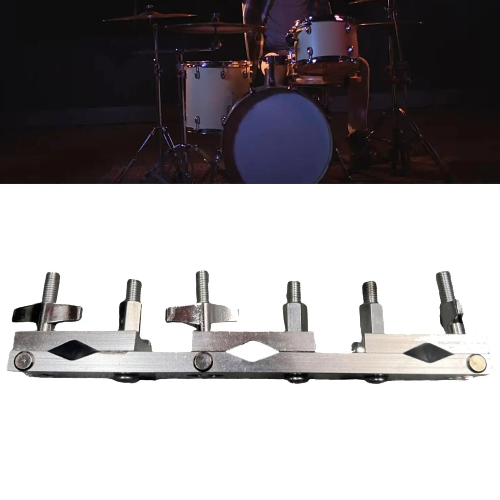 Drum Clamp Multi Clamp Quick Release Easy to Install Cymbal Stand Mount Holder for Drum Cowbell Percussion Instruments Accessory Drum Clamp Multi Clamp Quick Release Easy to Install Cymbal Stand Mount Holder for Drum Cowbell Percussion Instruments Accessory