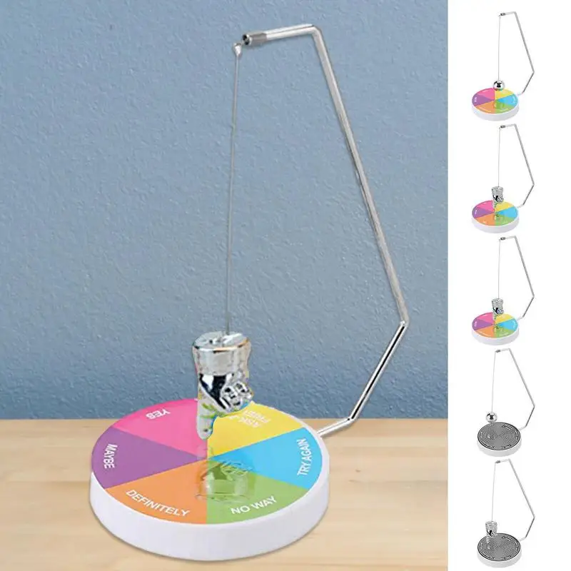 Novità Magnetic Solution Maker Oscillante Pendolo Swing Ball Desk Game Per Bambini Adulti Home Office Decorazione Desktop Regali