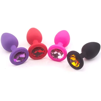 Beginner Wearable Anal Plug Bullet Vibrator Butt Plugs for Women Men Soft Silicone Dildos Sex Shop Toys for Couples Adults Anal 3