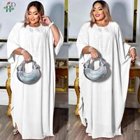 H&D 2025 African Dresses For Women Traditional Clothing Ankara Outfits Gown Abayas Robe Muslim Ramadan Kaftan Maxi Long Dress