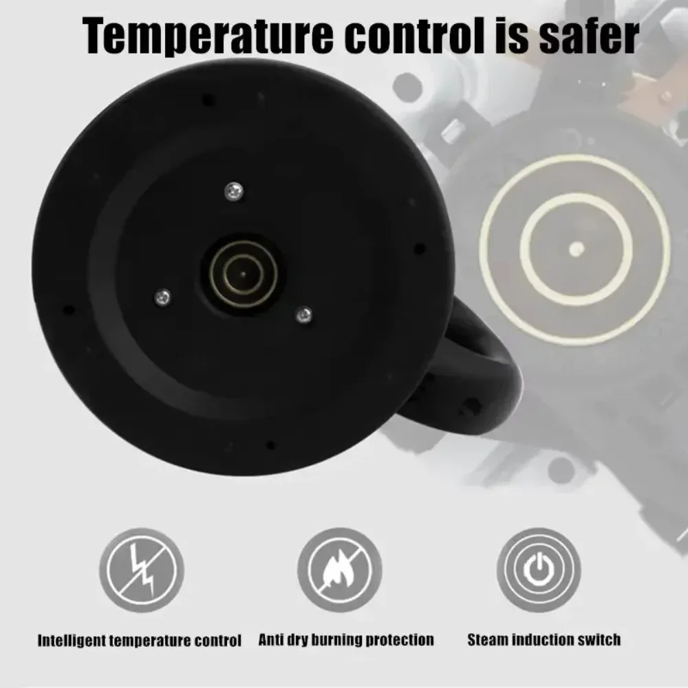 2025 New Home Use Stainless Steel Food-Grade 2L Electric Kettle with Automatic Shut-Off Kitchen Appliance Smart Electric Kettle