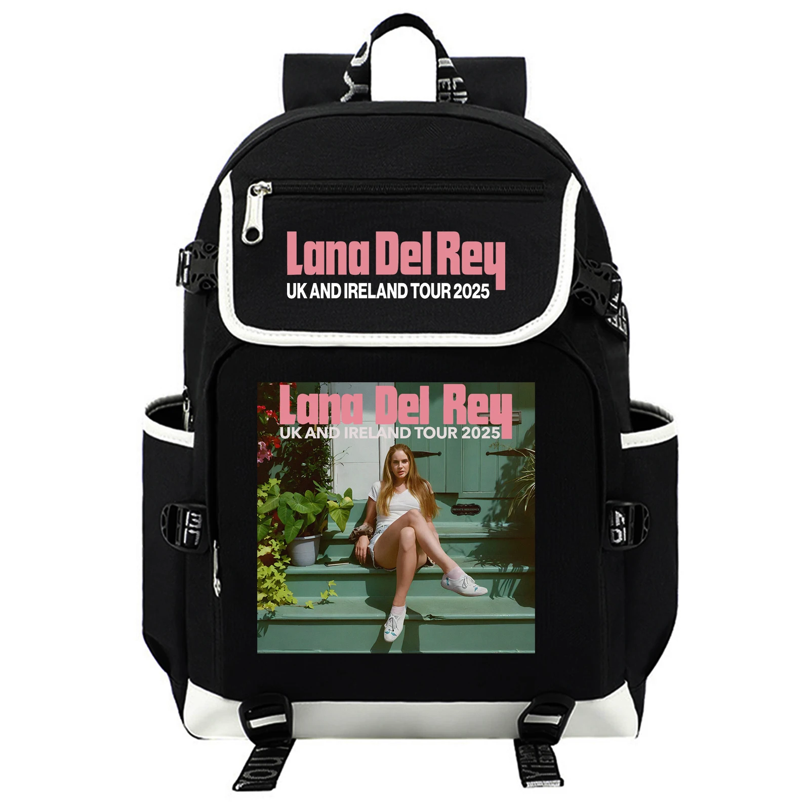 Lana Del Rey Uk And Ireland Stadium Tour 2025 Backpack for Girl Boy Student Teenager Rucksack Women School Bags Travel Mochila 1
