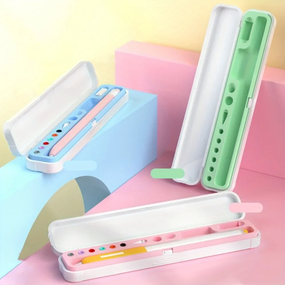 Portable Touch Screen Pen Storage Case - Protective Stylus Holder Box