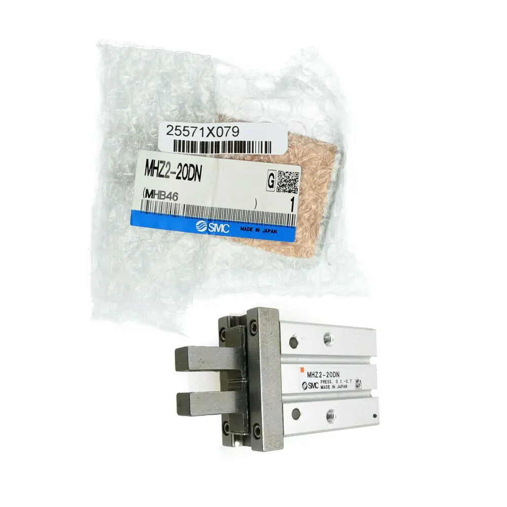 

New In Box SMC MHZ2-20DN Pneumatic Finger Cylinder