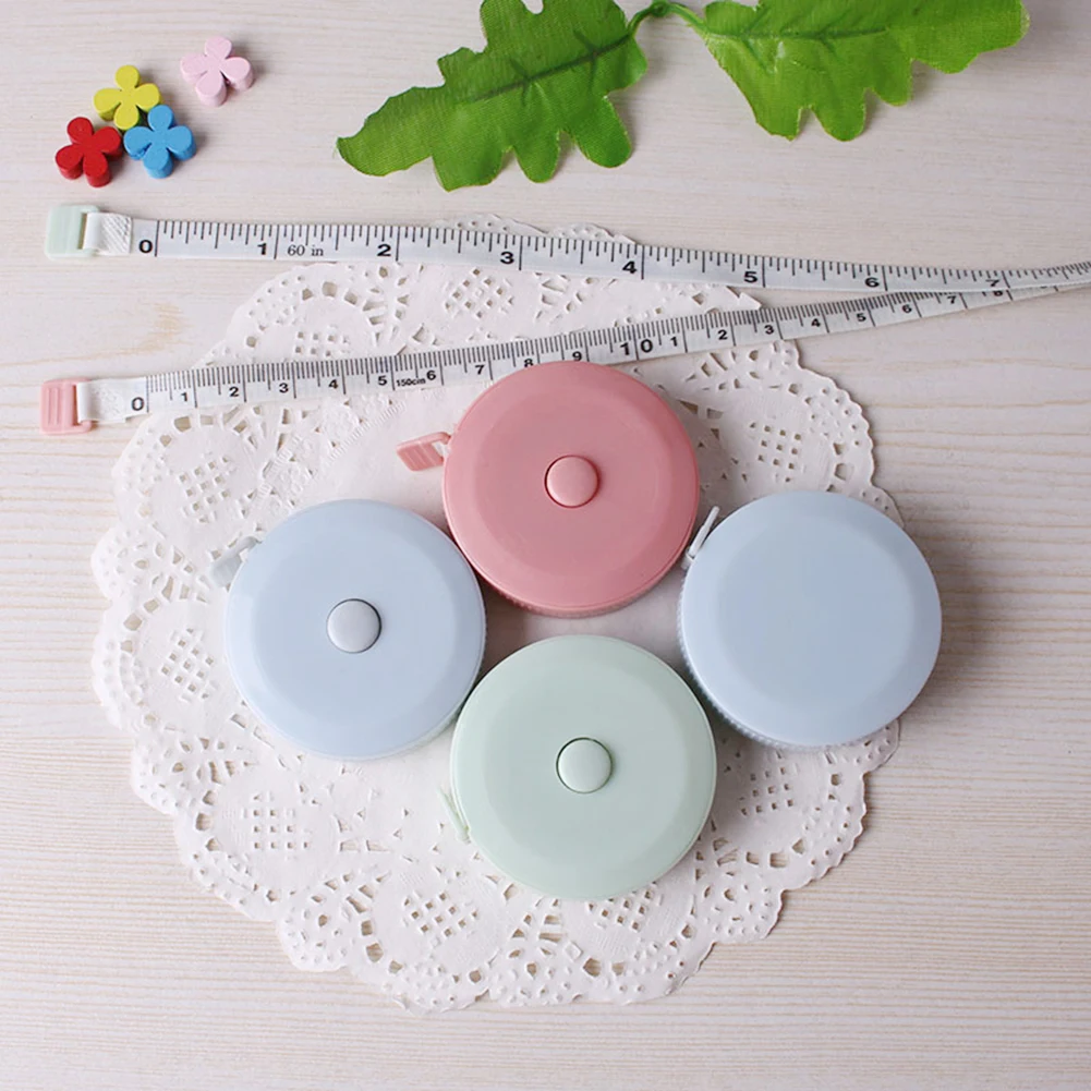 Description Picture 6 of item150cm Tape Measures Portable Retractable Ruler Children Height Ruler Centimeter Inch Roll Tape Analysis Instruments
