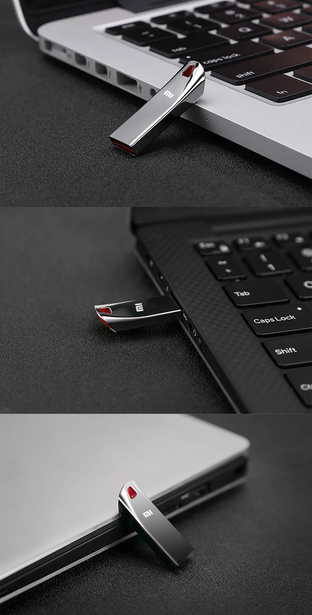 Xiaomi 2TB Metal Usb 3.0 Flash Drives High Speed Pendrive 1TB 512GB Usb Drive Portable SSD Memoria Usb Flash Disk TYPE-C Adapter