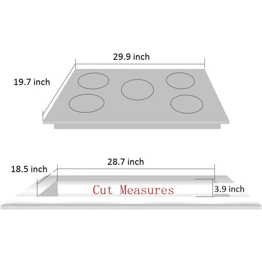 30 Inch LPG/NG Gas Cooktop Dual Fuel 5 Sealed Brass Burner Stainless Steel Hob 110V AC pulse Ignition Stainless 4