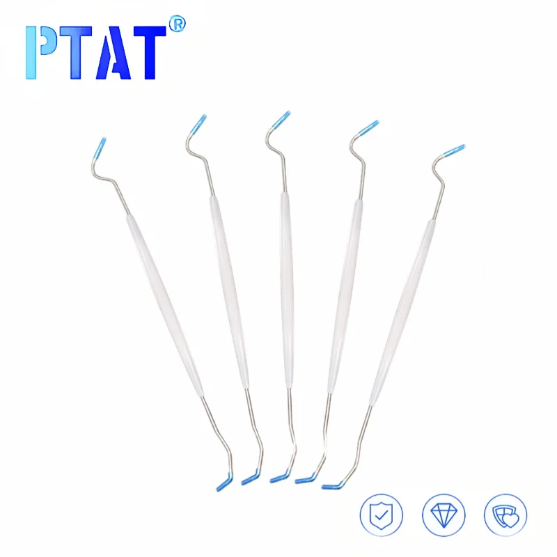 100pcs Disposable Dental Explorers Sterilized Temporary Double