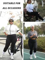 5 Pack Plus Size Women's Stretchy Low Rise Leggings-Super Soft High Elastic Tights for Yoga Running Workout and Daily Activities - Image 5