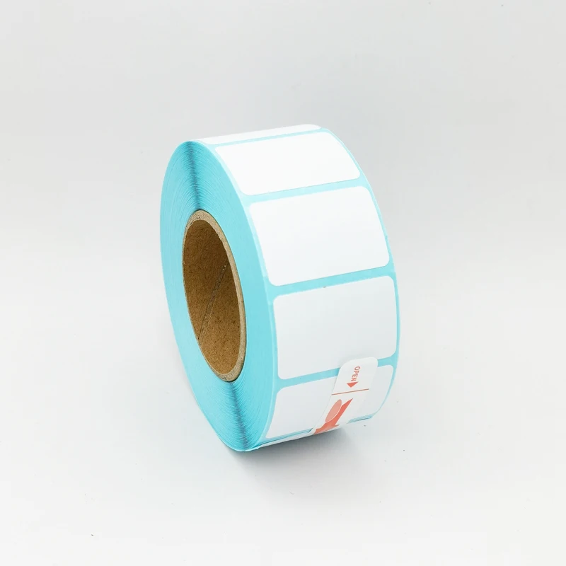 55 50 45 40 35 30 25 20 15 10 Blank Thermal Heat Sensitive Label Direct Print Bar Code Adhesive Unremovable Sticker