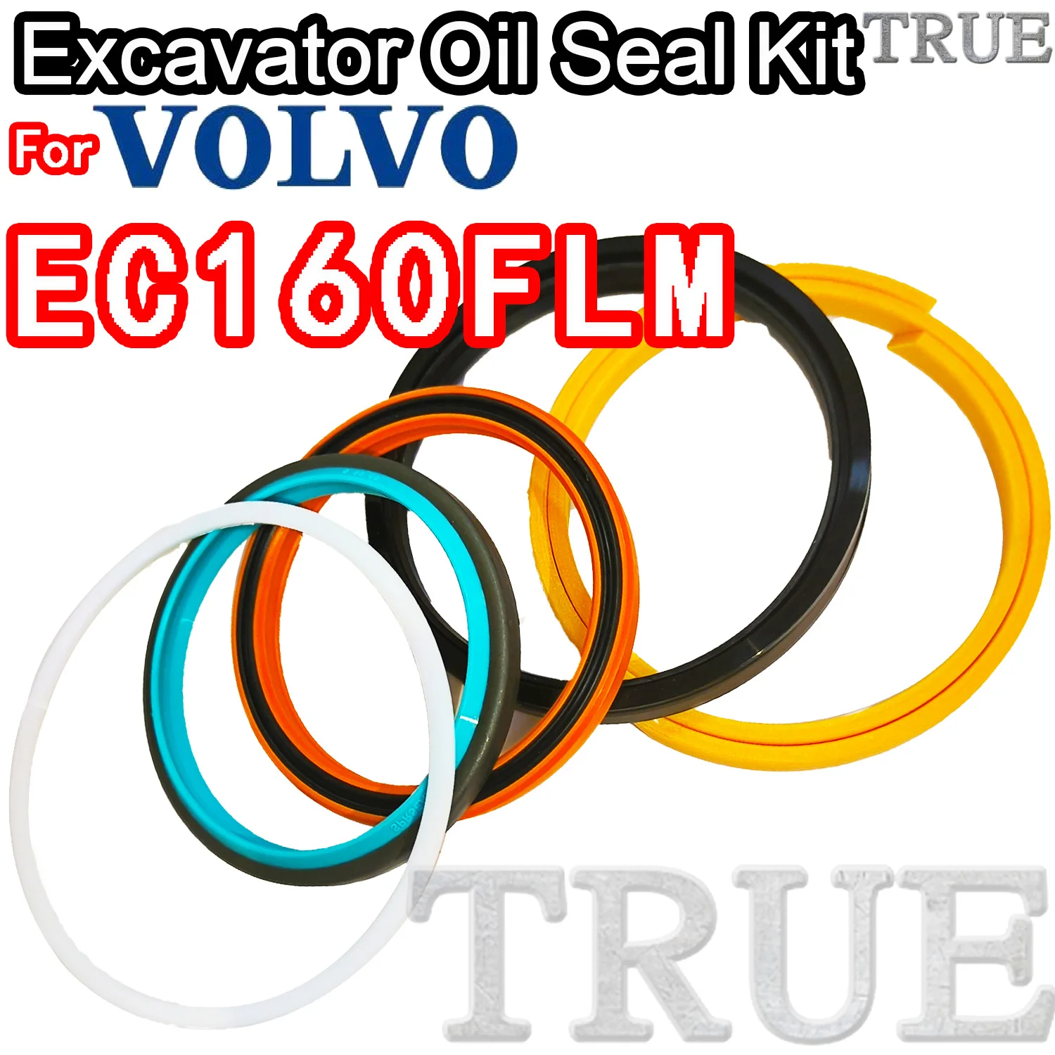 

For EC160FLM VOLVO Oil Seal Excavator Repair Kit Spovel Hammer Construction Tool Set Pack Heavy Master Excavating Machinery Dust