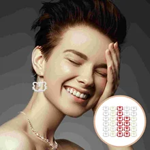 

30 Pcs Hollow Tiger Statue Key Chain Hanging Pendant Practical Key Ring Decor