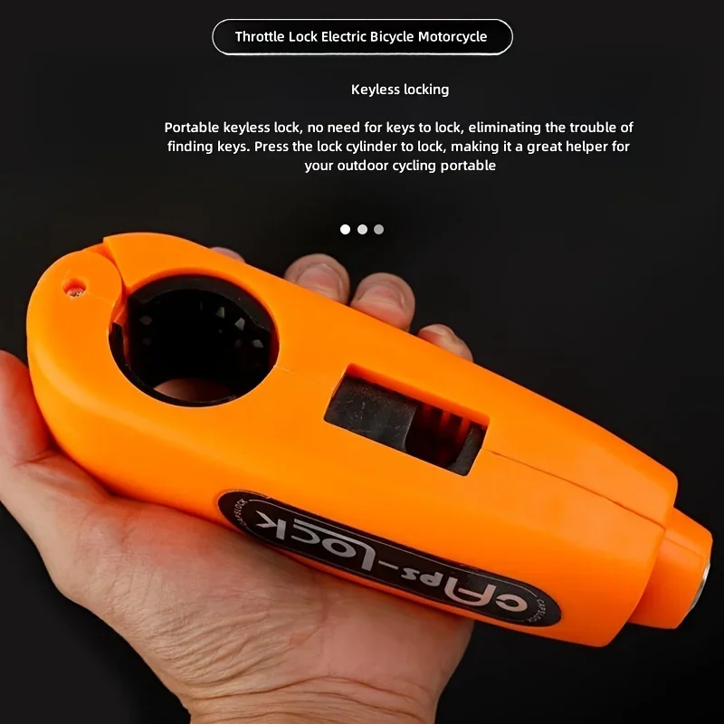 Heavy-Duty Anti-Theft Brake Lever Lock 4