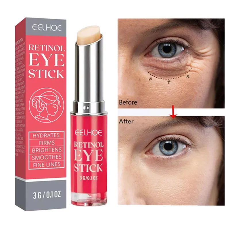 Retinol Eye Cream Anti-Wrinkle Remove Eye Bags Dark Circles Lifting Firming Anti Aging Moisturizing Whitening Brighten Skin Care