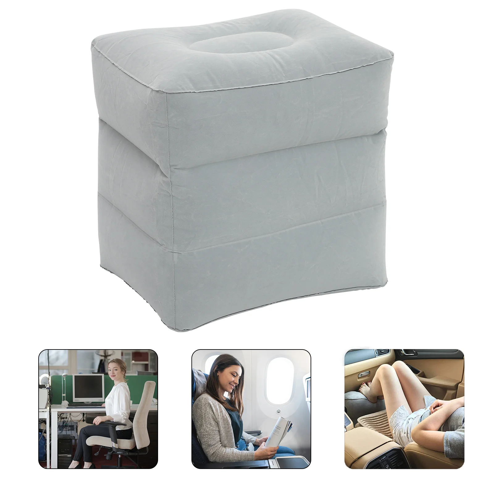 

Yoga Travel Foot Pedal Car Seat Rest for Kids Airplane Bed Pillow Leg Footrest Accessories