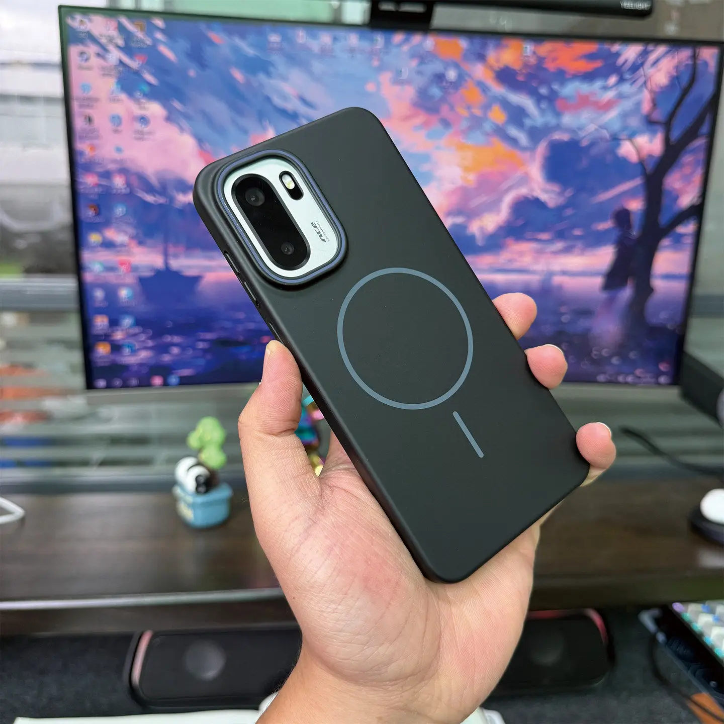 Ultra-Thin Non-Slip Frosted Feel Magsafe-Compatible Protective Phone Case