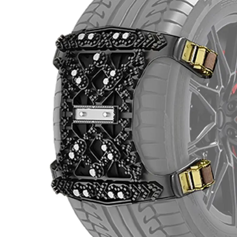 Car Tires Snow Chains for winter auto Wheel Tyre Anti-skid Chains Portable car Mud Tires Cable Belt for Emergency Accessories