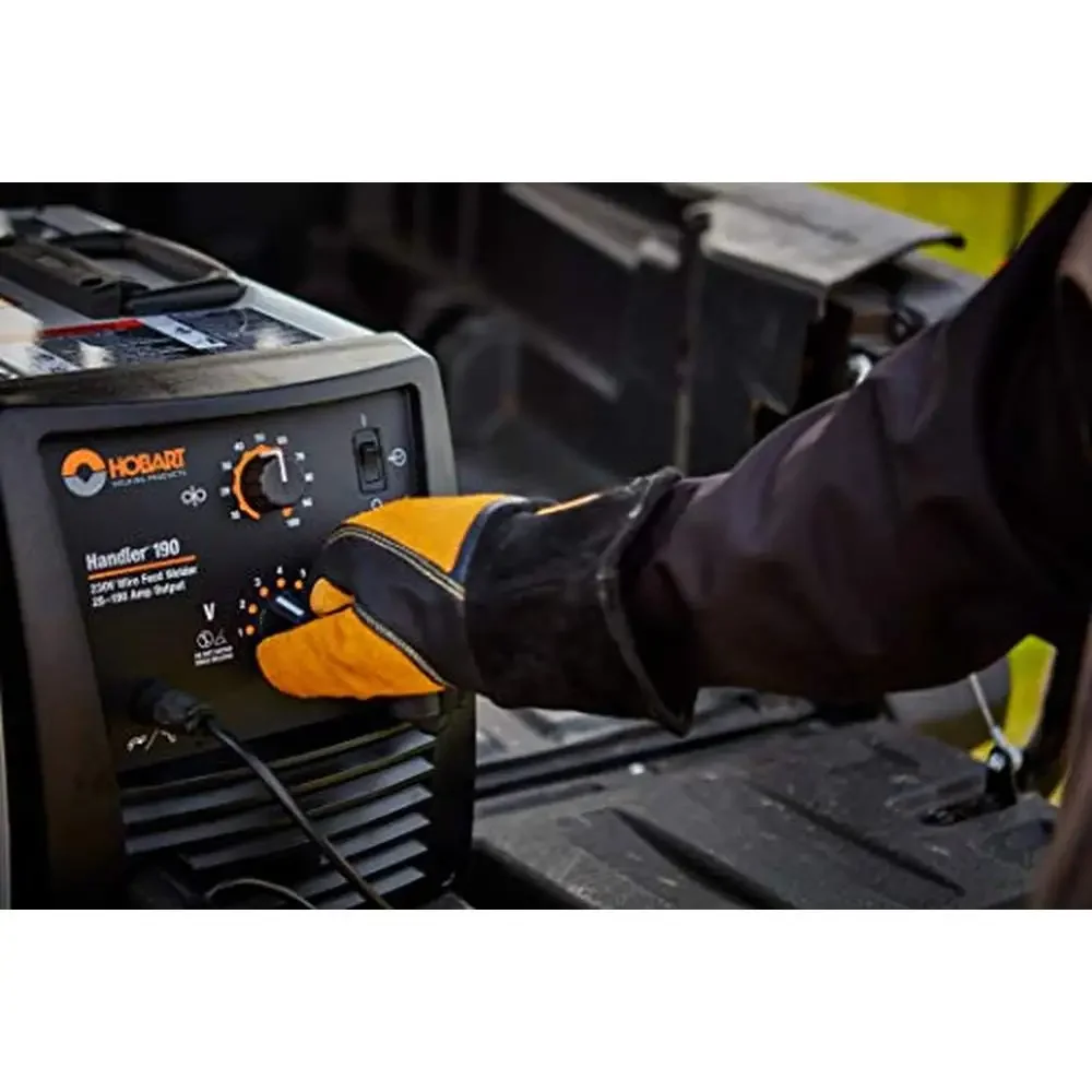 190 Amp 230V MIG Welder Kit 10ft gun & work cable Contact Tips & Welding Guide Easy Setup & Control Reliable Performance 4