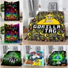 Cartoon Novelty Cool Gorilla tag Printed Blanket Picnic Blankets Warm Blanket Soft and Comfortable Blanket Home Travel Birthday 1