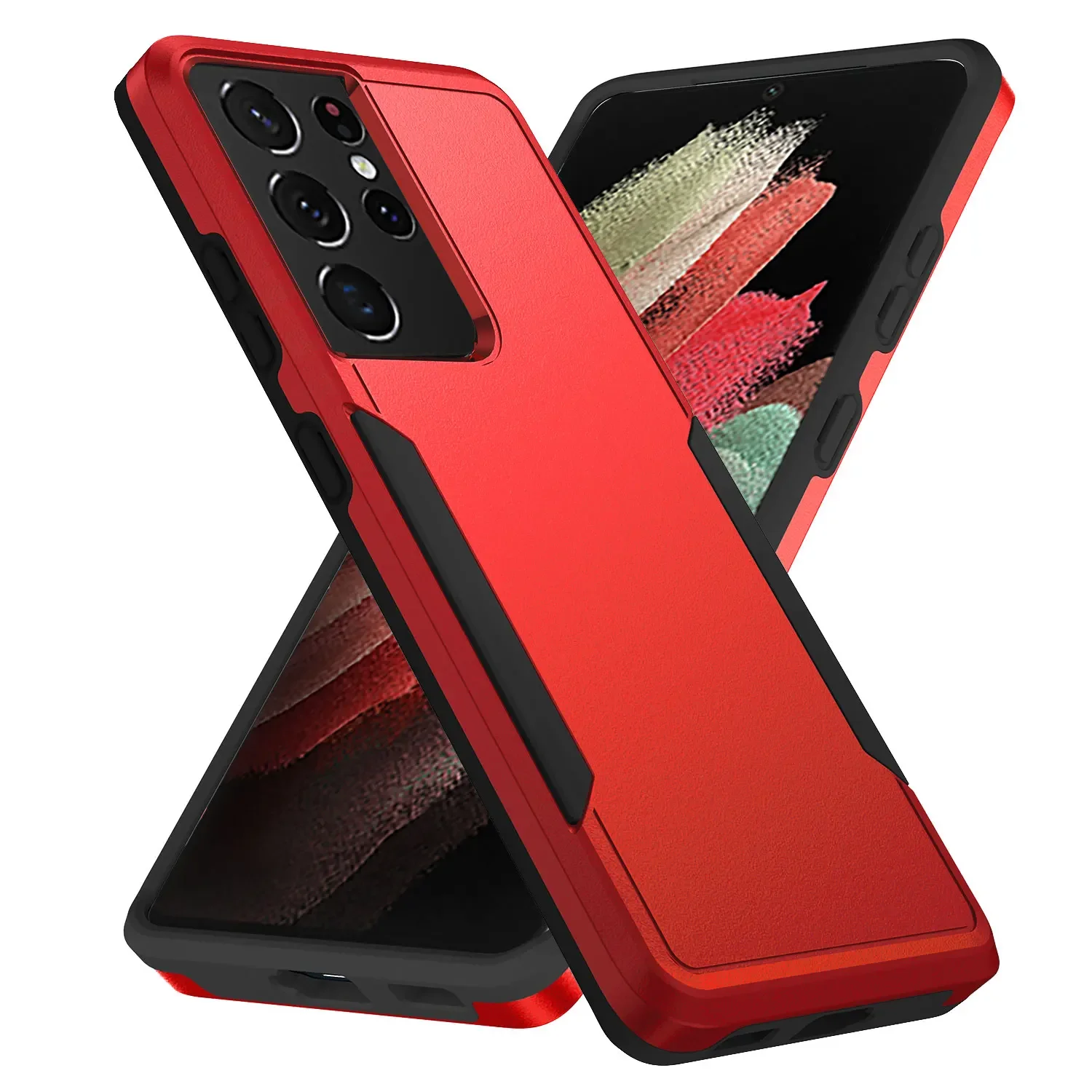 Rugged Shockproof Phone Case with Heavy Armor Protection