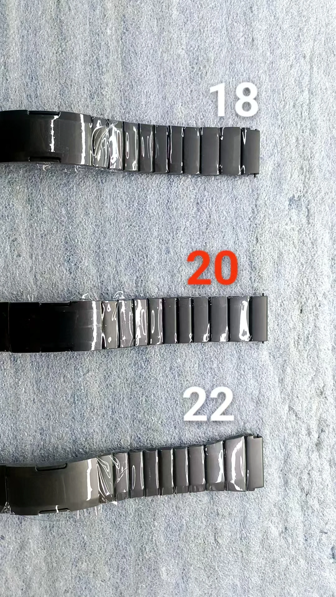Premium Stainless Steel Watch Band - Elegant Strap Bracelet
