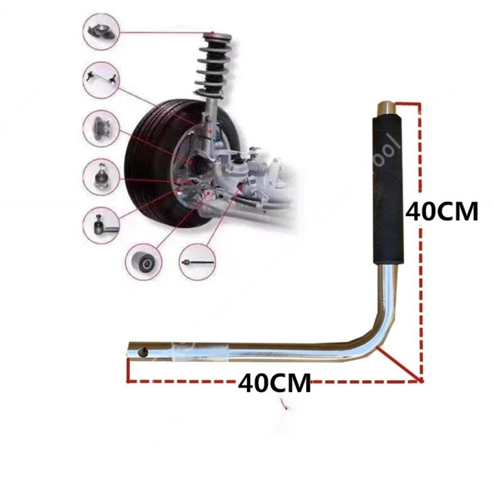 

Car Axle gap abnormal sound detection and adjustment tool &Checking the horn arm shock absorption claw ball cage ball head tool