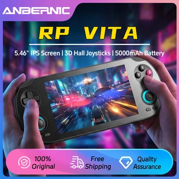 Console di Gioco Portatile Anbernic RG VITA / RG VITA Pro, RK3576 64-bit, Android 14, Schermo Touch IPS, Batteria 5000mAh, Lettore di Videogiochi