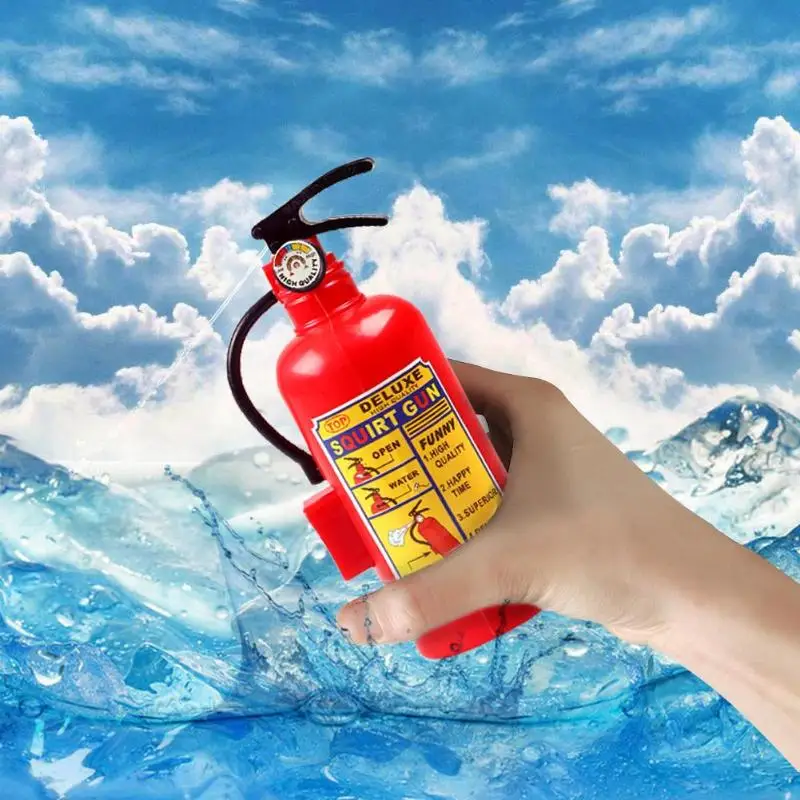 Comprar Divertida simulación extintor de incendios Batub playa chorro de  agua juguete de broma para niños Día de los inocentes