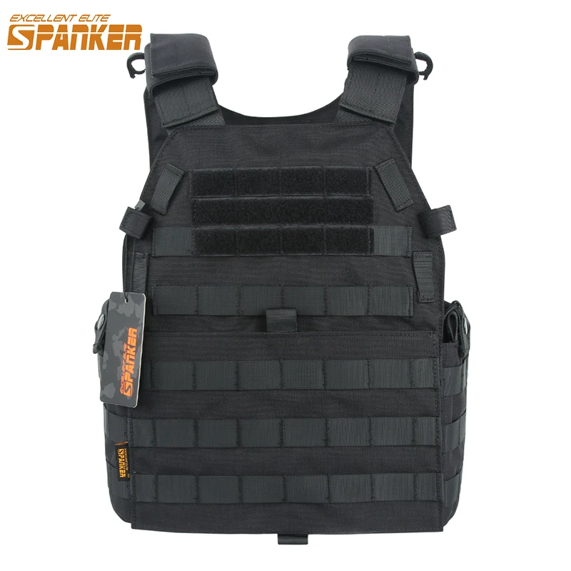 

Hunting Tactical Vest Molle Plate Carrier Vest Airsoft Paintball CS Equipment Outdoor Protective Vests Adjustable