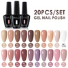 NAILCO 15ml 10/20pcs Gel Nail Polish Set Spring Summer Color UV Gel Nail Art All For Manicure  Gel Paint For DIY Professionals 4