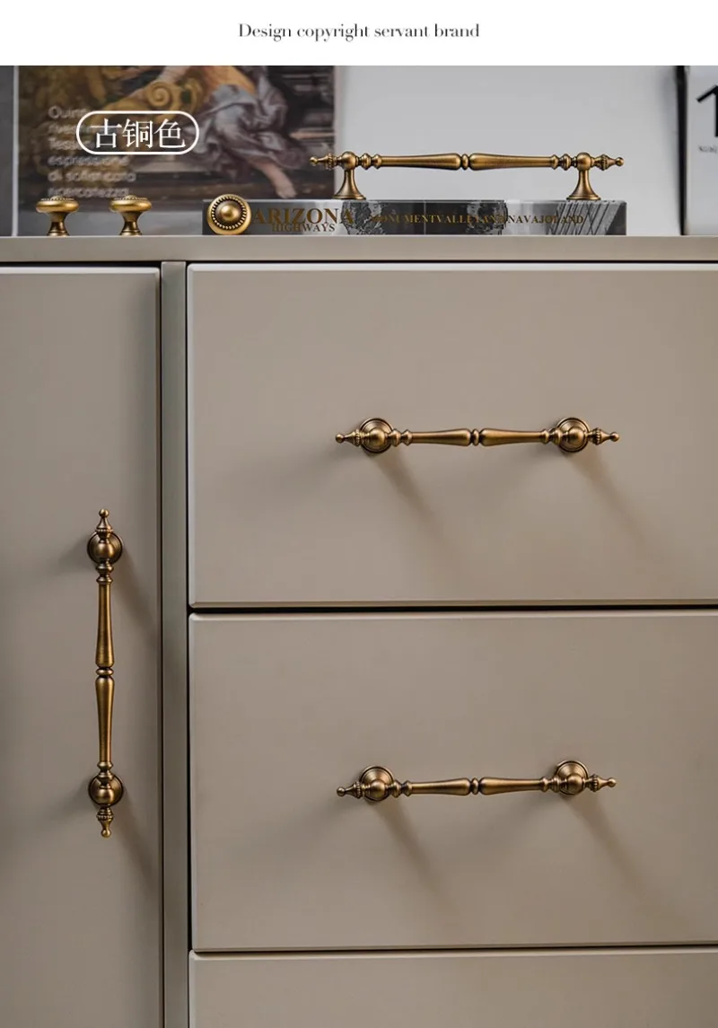 MaisonLuxe™ French Vintage Brass Handles Sb25d2a2e8e3e40cfac5db055375e5794E