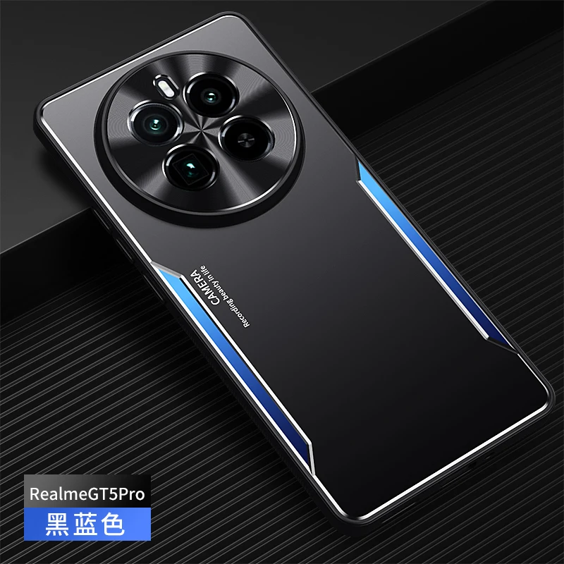 Luxury Metal Bracket Shockproof Protective Case with Soft TPU Bumper