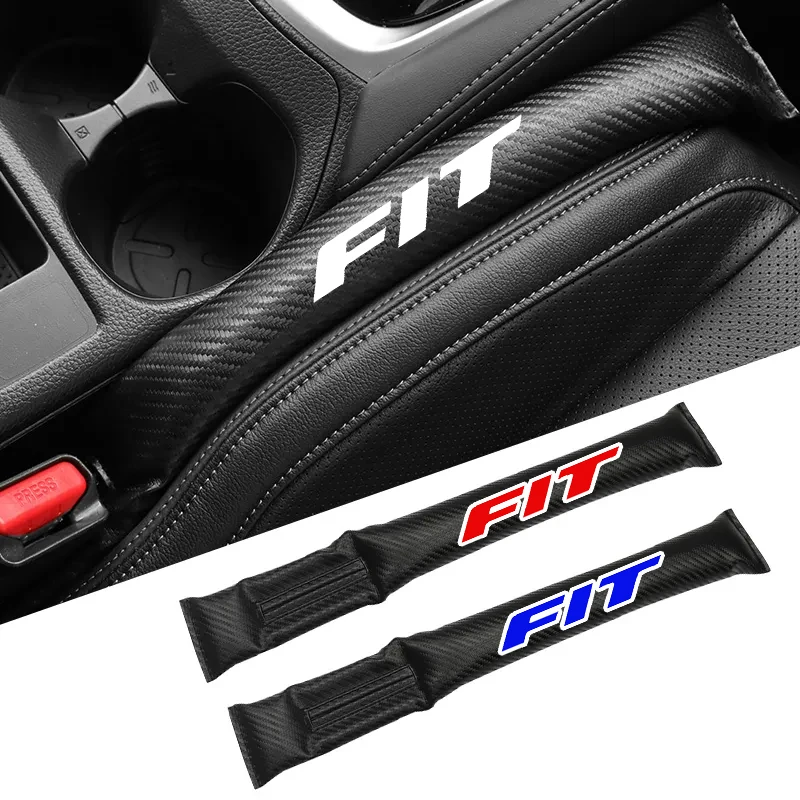 

Carbon Fiber Car Interior Seat Gap Plug Filler Pad For Honda Fit Jazz 2002-2023 2003 2007 2013 2015 2017 2018 2020 Accessories