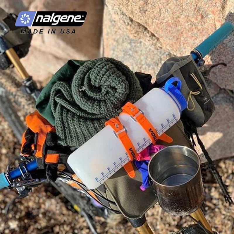 Nalgene Wide Mouth Water Bottle Outdoor Sports Travel Hiking Tritan Healthy Materials Drinking Bottle