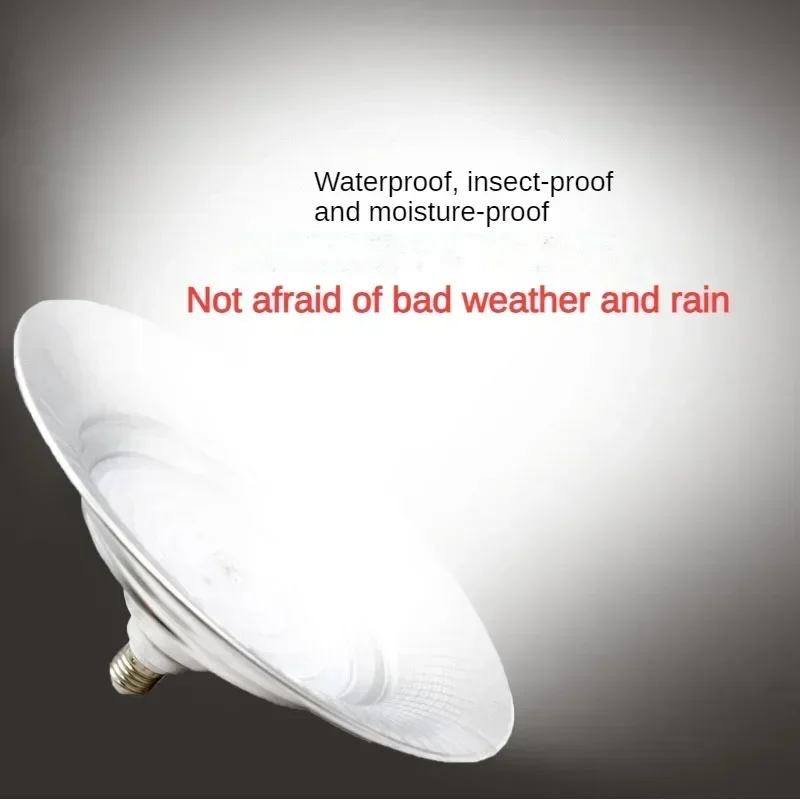 50W Three-pro LED Super Brightness Industrial and Mining Lamp UFO Industrial Lighting Workshop Factory Lighting E27