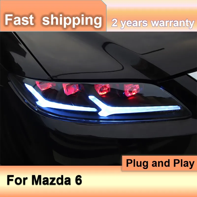 

Автомобильные аксессуары для Mazda 6, технические характеристики 2004-2015, технические ДХО, указатели поворота, линзы для проектора дальнего света