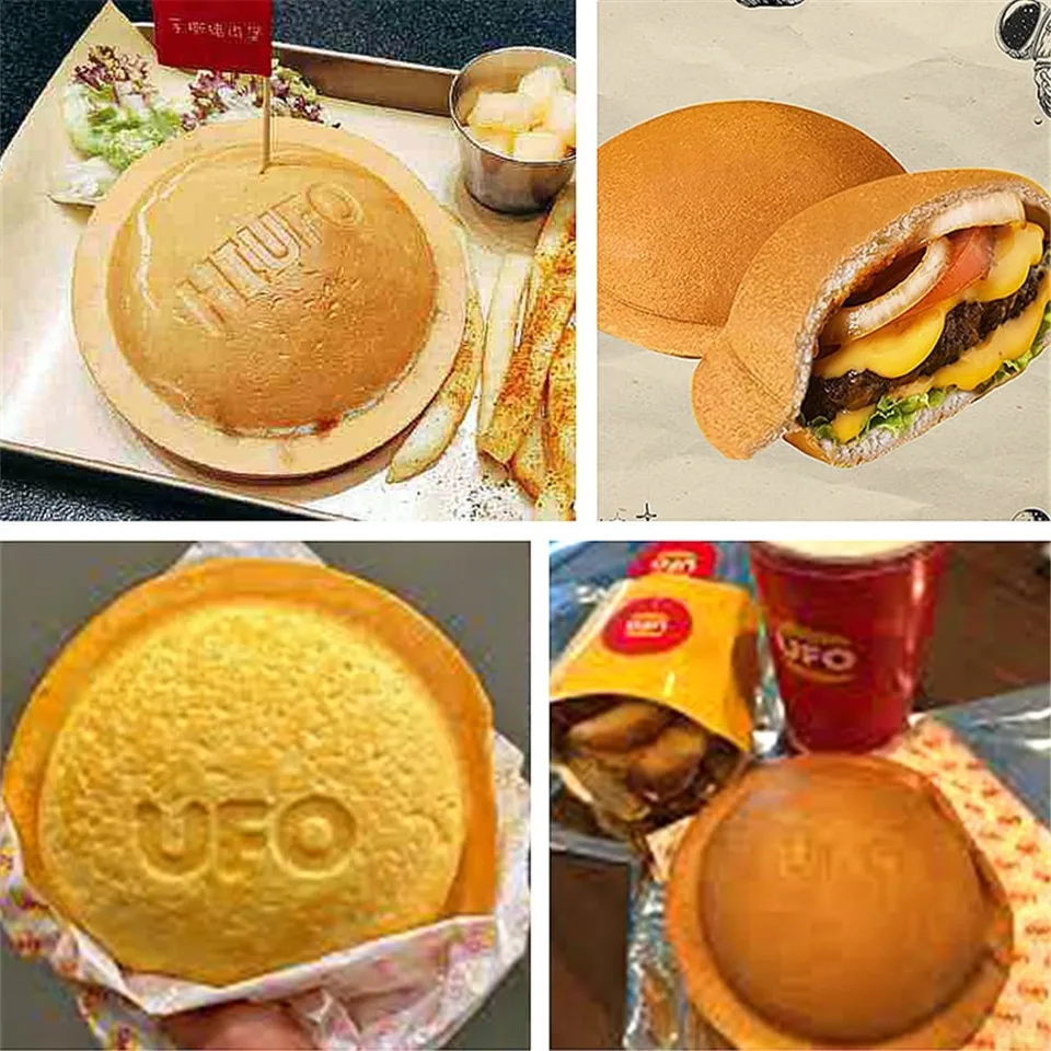 Electric Ice Cream Burger Waffle Maker Machine