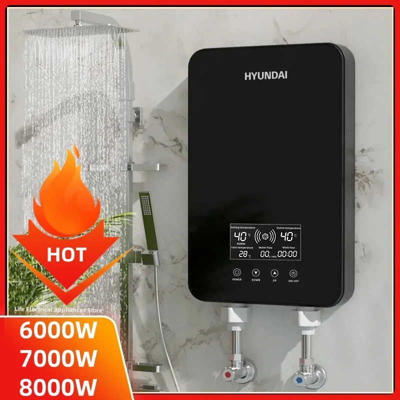 Eszes Elektromos vize melegítő tankless vize melegítő háztartási gyorsan hotsale Bani gépi Lakás Szálloda mosdó hotsale zuhany