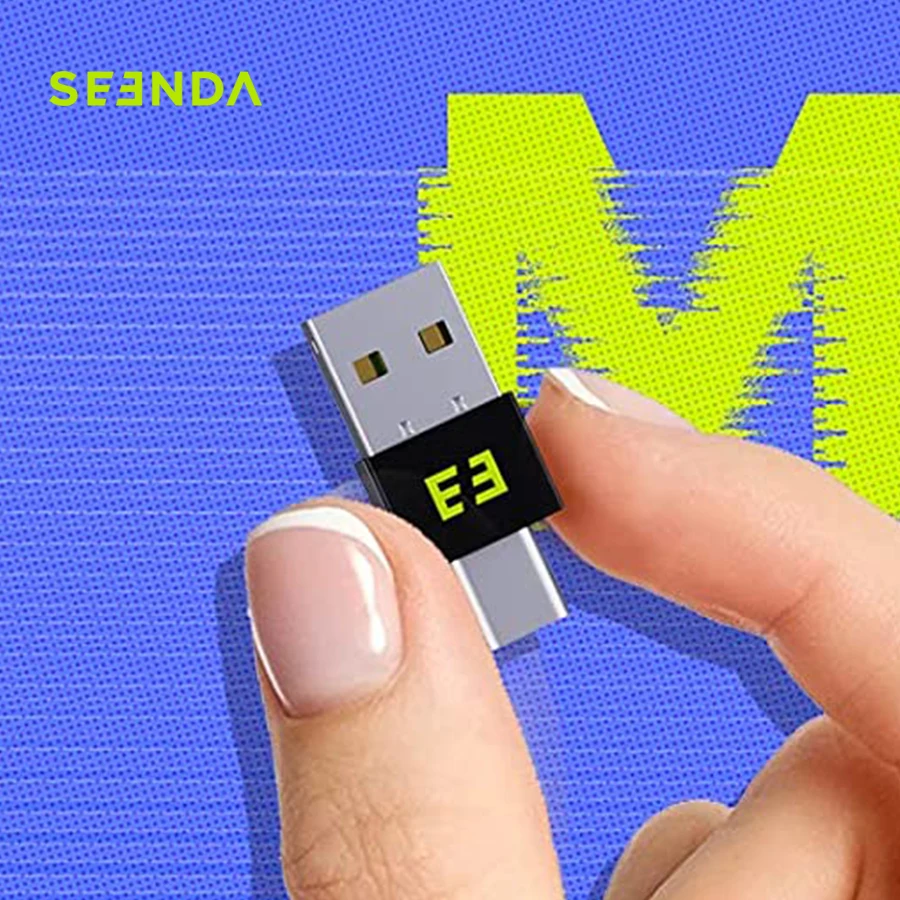 Seenda Tiny Simulate Mouse Movement Keeps Computer Awake Drive-free USB Computer Automatic Undetectable Mouse Mover Jiggler