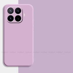 Enhanced Shockproof Liquid Silicone Case Cover - Original Bumper TPU Soft s for Xiaomi 17T Pro (Grass Purple)
