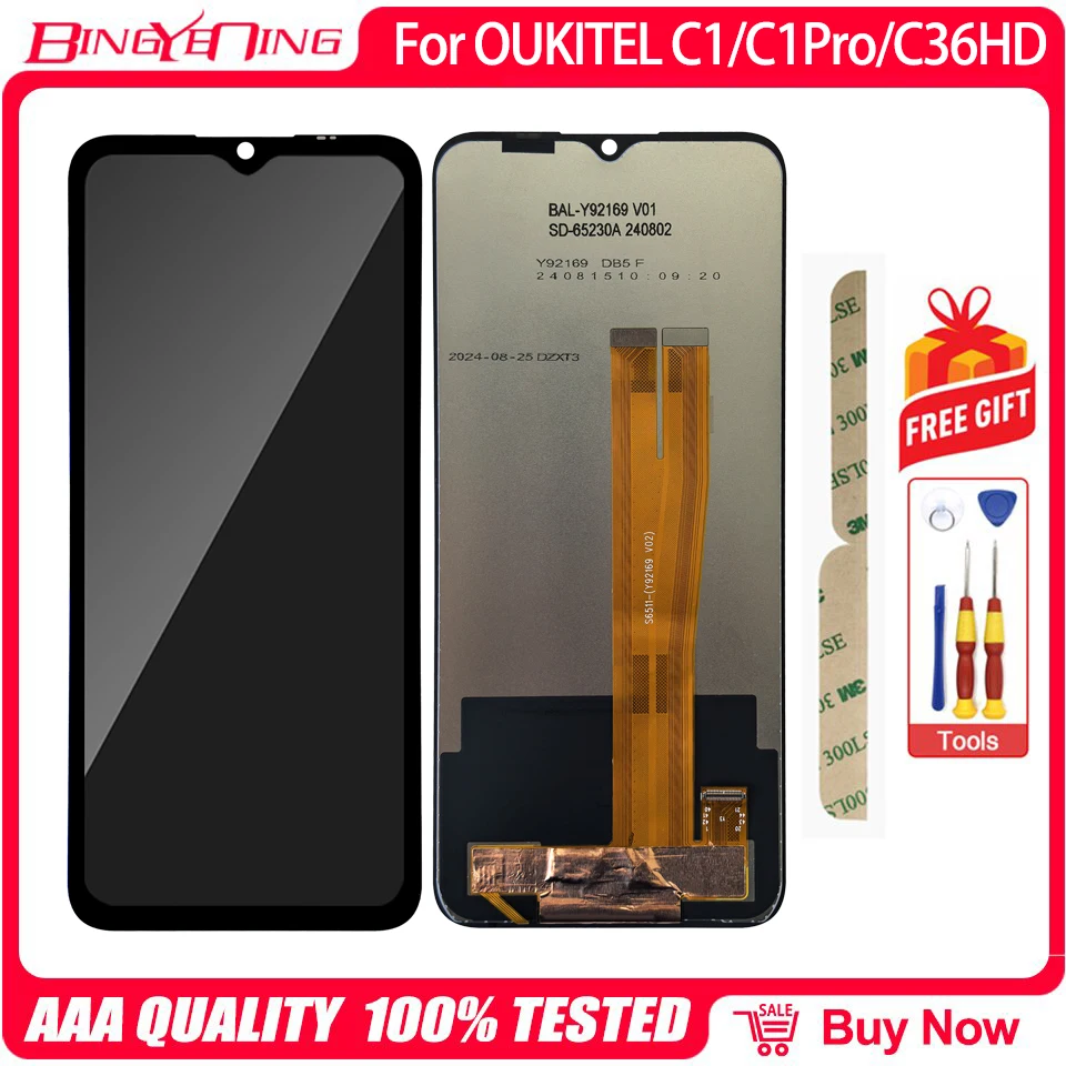 Premium LCD Screen Assembly Replacement for BINGYENING Smartphones