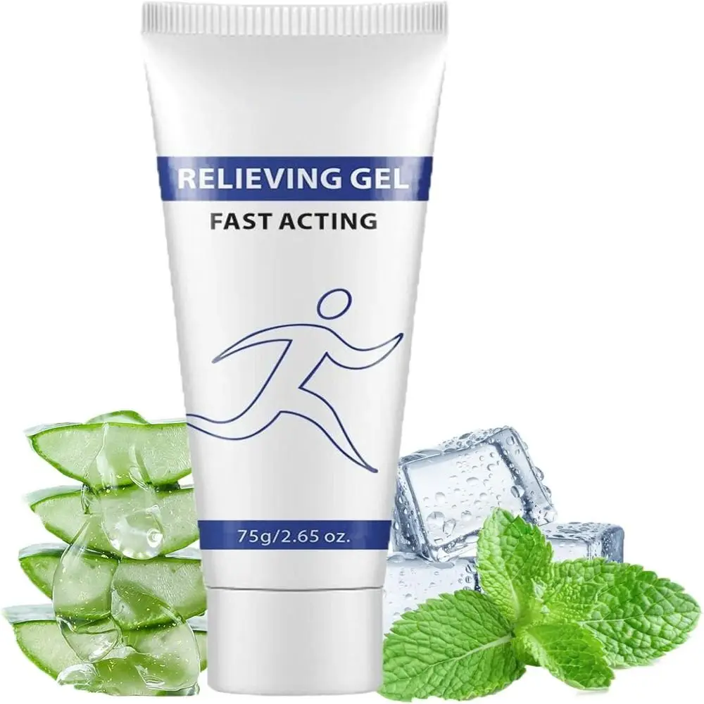 New with Menthol and Frankincense Soothing Cooling Gel Relieve Muscle Tension Nourishing Pain Relieving Gel Fast Absorbing