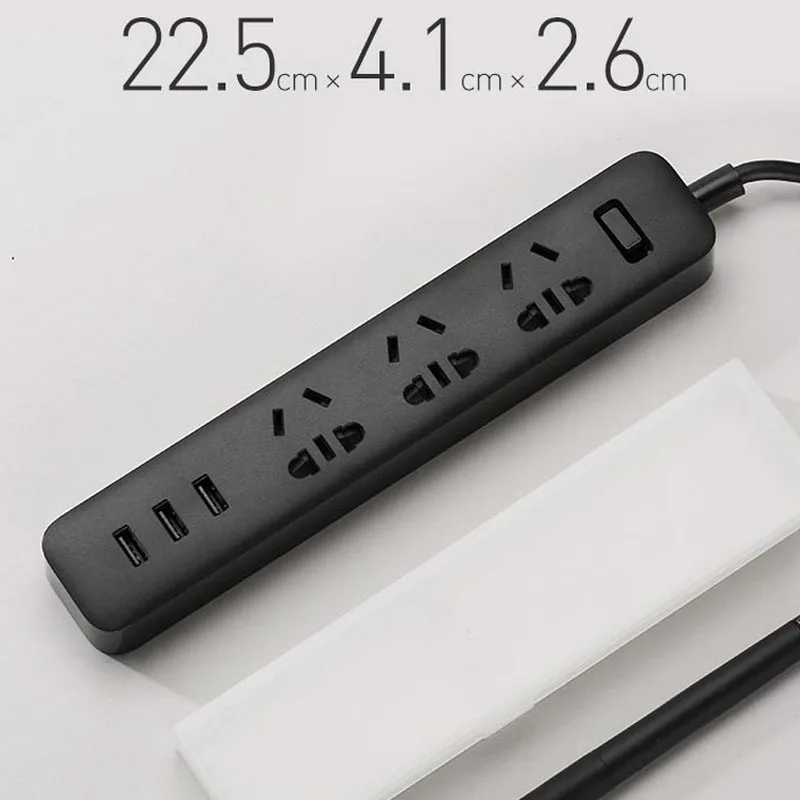 Xiaomi Smart Home Electronic Power Strip Socket Fast Charging 3 USB with 3 Sockets Standard Plug Smart Plug