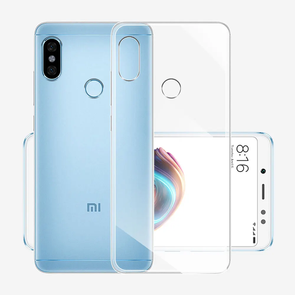 Ultra Clear Silicone Soft Cover | Slim Transparent Bumper Case