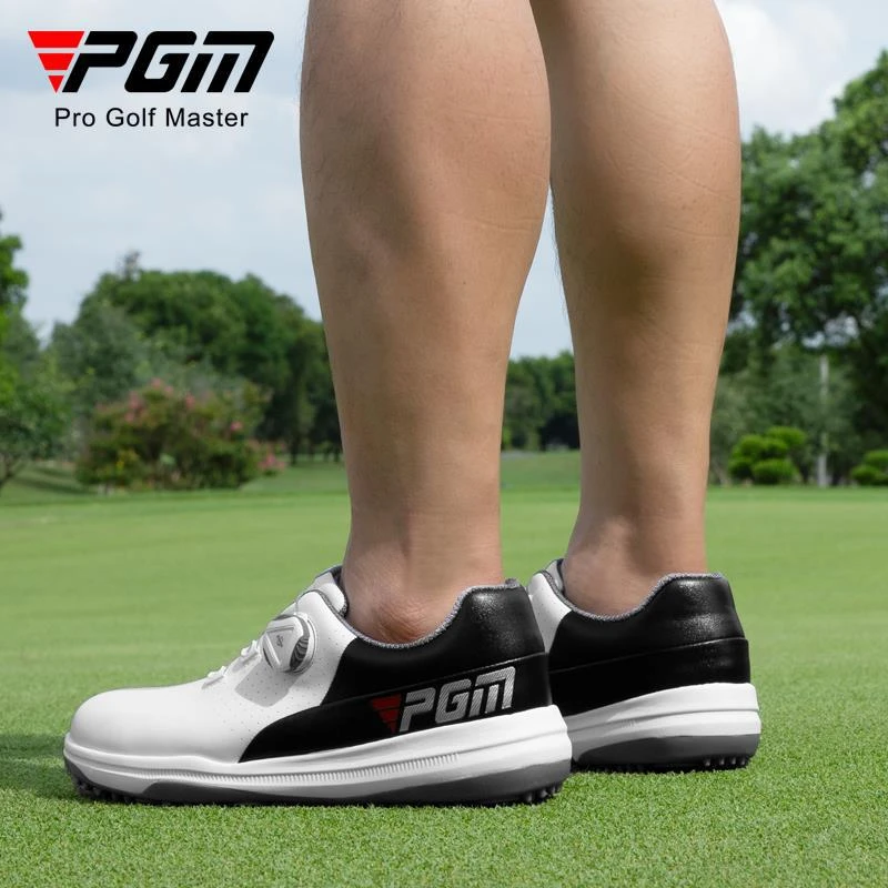PGM zapatos de golf para hombre, calzado deportivo con tachuelas extraíbles, resistente al agua, 2022| | -