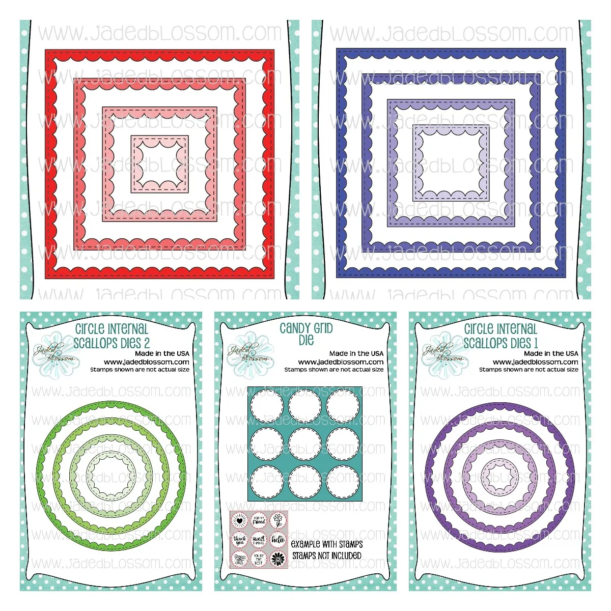 

Candy Grid Square Round Metal Cutting Die Scrapbook Embossed Paper Card Album Craft Template Cut Die Stencils New for 2022