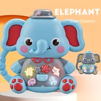 Children's Cartoon Animals Multifunctional Electronic Keyboard with Lighting and Music Toy,Early Educational Infant Music Toys 2