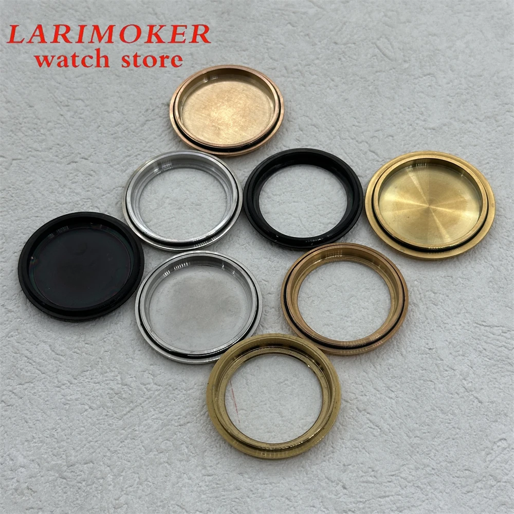 BLIGER Durable Stainless Steel Watch Back with Glass/Solid Option