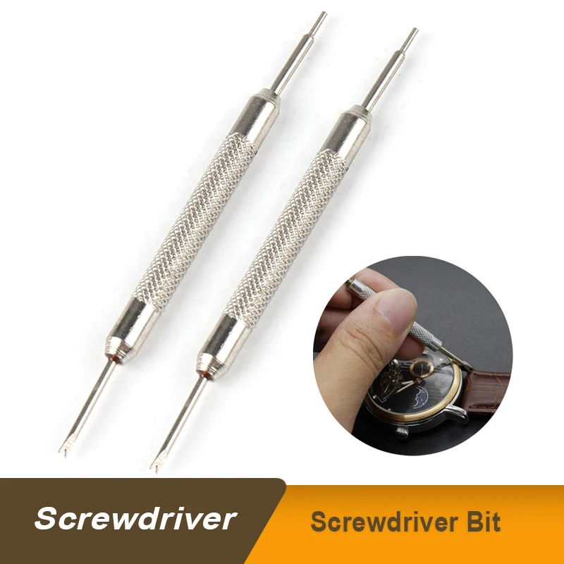 3-piece Watch Repair Tool Double Head Ear Screwdriver Disassembly
